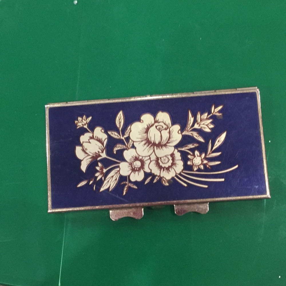 Ornate pill container